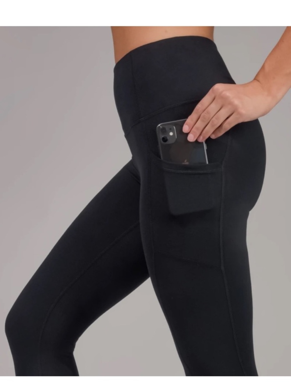 Yogalicious Lux high waist, side pockets Capri NEW